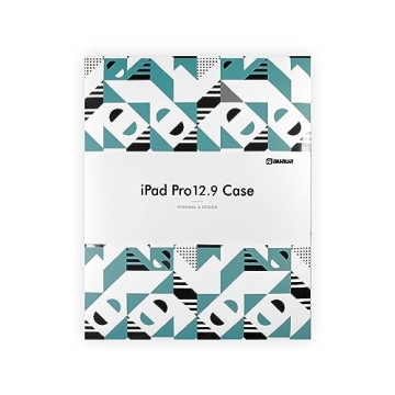 auaua iPad Pro 12.9 Case Leather with Pencil Holder 2022