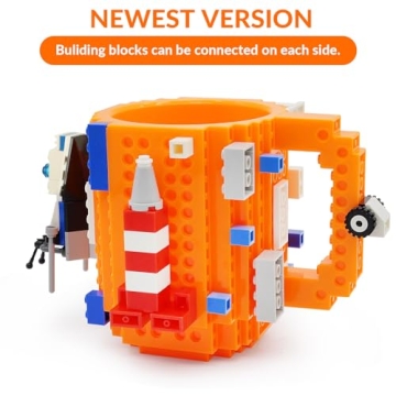 Lumsburry Build-on Brick Coffee Mug Creative Gift for All