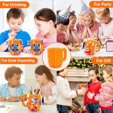 Lumsburry Build-on Brick Coffee Mug Creative Gift for All