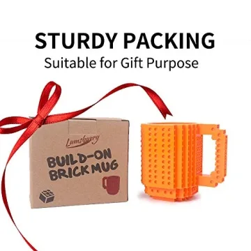 Lumsburry Build-on Brick Coffee Mug Creative Gift for All