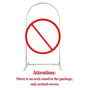 KONPON Spandex Arch Backdrop Cover for Parties