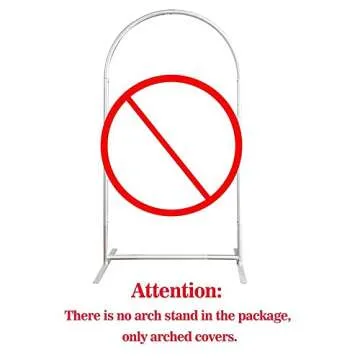 KONPON Spandex Arch Backdrop Cover for Parties