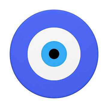Evil Eye Protection - Nazar Amulet Talisman against bad luck PopSockets PopGrip: Swappable Grip for Phones & Tablets