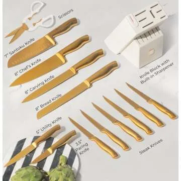 Elevate Your Cooking with Styled Settings Knife Set