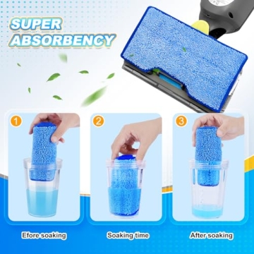 KEEPOW Reusable Shark Vac Mop Pads for Easy Cleaning