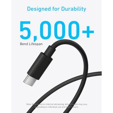 Anker 25W USB C Charger Block, Compact and Foldable, Supports PPS Fast Charging for Galaxy S24/Z Fold/Z Flip/Tab, iPhone, iPad (Black, 1pack with Cable)