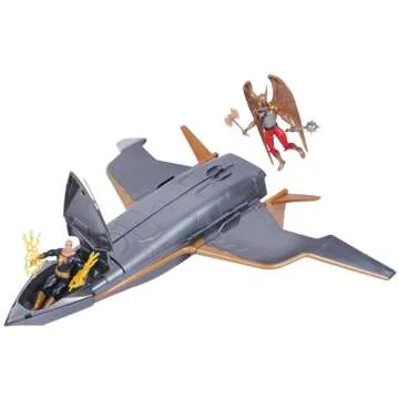 DC Comics Hawk Cruiser Patrol - 16" Adventure Set with Black Adam & Hawkman