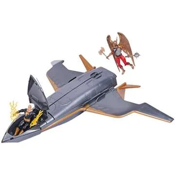 DC Comics Hawk Cruiser Patrol - 16" Adventure Set with Black Adam & Hawkman
