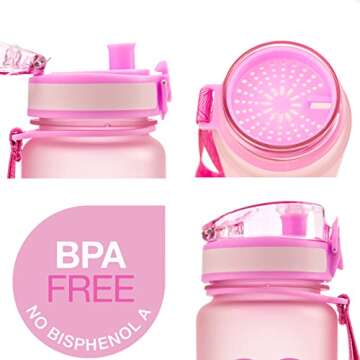 Embrava Best Sports Water Bottle - 32 oz Durable & Stylish