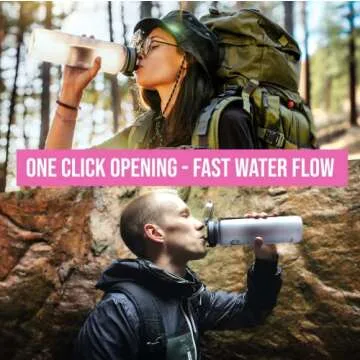 Embrava Best Sports Water Bottle - 32 oz Durable & Stylish