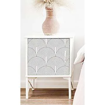 Stylish HAOKHOME Peel and Stick Wallpaper Roll 17.7x32.8ft