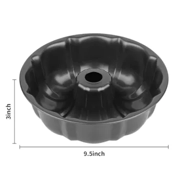 Heavy Duty Non-Stick 9.5' Cake Pan for Perfect Bakes