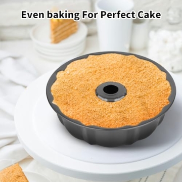 Heavy Duty Non-Stick 9.5' Cake Pan for Perfect Bakes