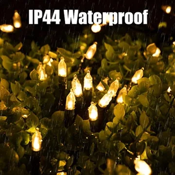 200 LED Warm White Mini Lights - 75 Feet with 8 Modes