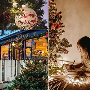 200 LED Warm White Mini Lights - 75 Feet with 8 Modes