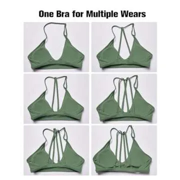 YEOREO Workout Sports Bra for Women Light Support