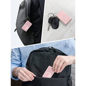 LVFAN Portable Charger for Apple Watch, 4000mAh iWatch Charger Power Bank Wireless Battery Pack Magnetic Travel Smart Watch Charger for Apple Watch Series 10 9 8 7 6 5 4 3 2 1 SE Ultra 2 Ultra (Pink)