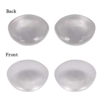 Clear Silicone Bra Inserts - Waterproof Push Up Pads