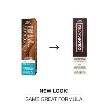 COLORCHARM Demi Permanent Hair Color| 5N Lightest Neutral Brown| Gloss, Refresh and Tone |2 Fl Oz