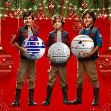 NINOSTAR Large Play Balls Set of 3 - Fun Indoor and Outdoor Gift, Size 14 Inches - Can Use for Play/Room Decor/Party Decor/Pool Inflatable Water Toys