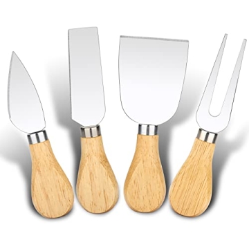 Bovulo 8-Piece Cheese Knife Set for Cheese Lovers