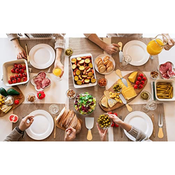 Bovulo 8-Piece Cheese Knife Set for Cheese Lovers