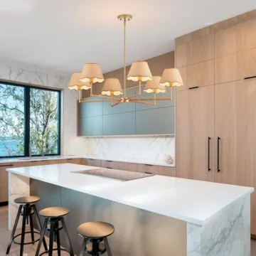 Stylish ELYYCUPA 39" Boho Rattan Chandelier - Perfect for Every Space