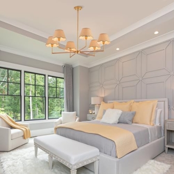 Stylish ELYYCUPA 39" Boho Rattan Chandelier - Perfect for Every Space