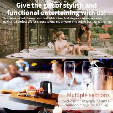 Luxurious Acacia Cheese Board Set Perfect for Entertaining