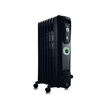 De'Longhi Oil filled Radiator Heater, 1500W Electric Space Heater for indoor use, portable room heat...