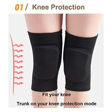 SUJAYU Knee Pads for Protection and Comfort in Sports