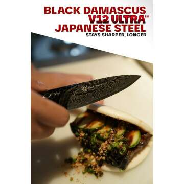 Dalstrong Paring Knife - 4" Scorpion Series - V12 Steel