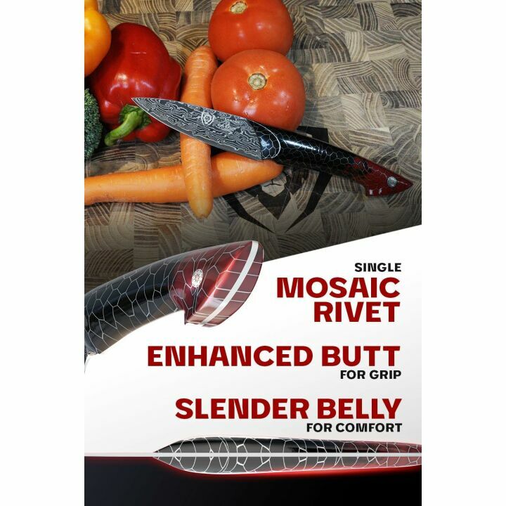 Dalstrong Paring Knife - 4" Scorpion Series - V12 Steel