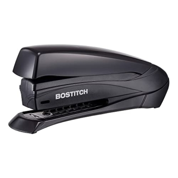 Bostitch Office Inspire 20 Sheet Stapler - One Finger, No Effort, Spring Powered Stapler - Black (14...