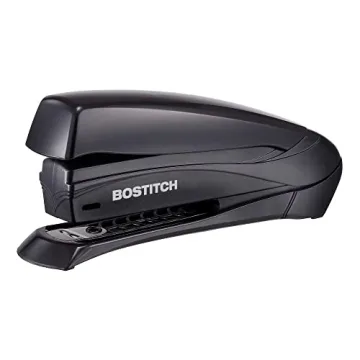 Bostitch Office Inspire 20 Sheet Stapler - One Finger, No Effort, Spring Powered Stapler - Black (14...