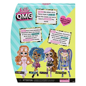 L.O.L. Surprise! LOL Surprise OMG Victory Fashion Doll with Multiple Surprises and Fabulous Accessories – Great Gift for Kids Ages 4+