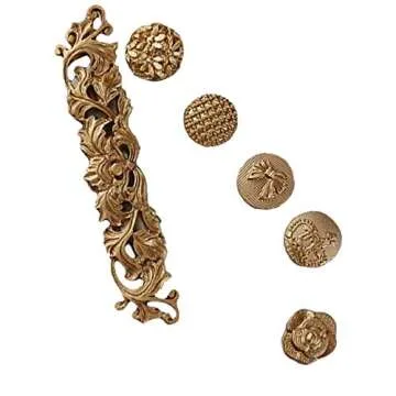 Neepanda Baroque Silicone Mold for Cake Decorating