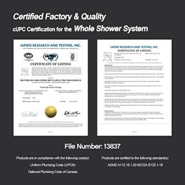 KOJOX 12 Inch Black Shower System with Rain Shower Head, Handheld Shower, Bathroom Luxury Mixer Combo Set, Wall Mounted Faucet Rough-in Valve and Trim Kit