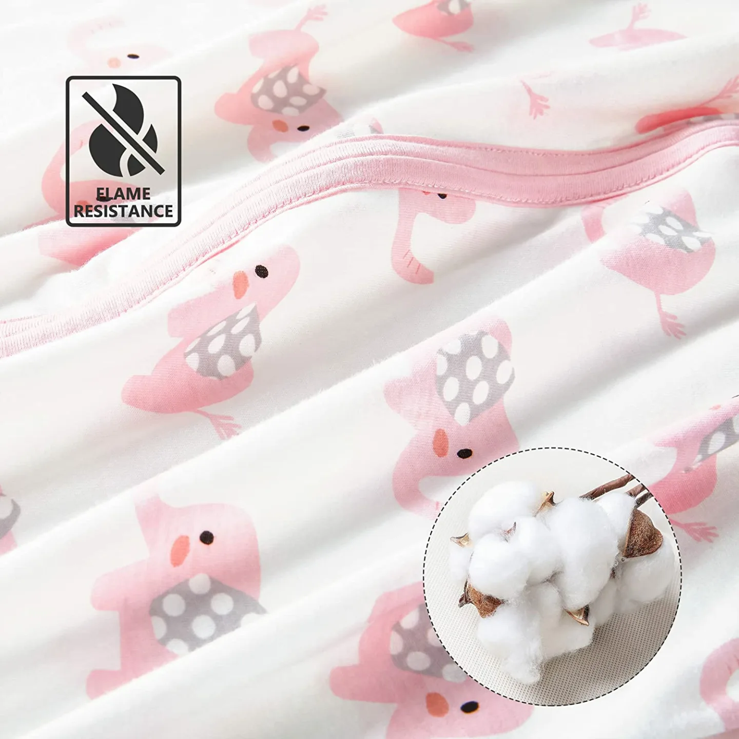 TILLYOU Cotton Sleep Sack 2-Pack for Toddlers
