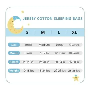 TILLYOU Cotton Sleep Sack 2-Pack for Toddlers