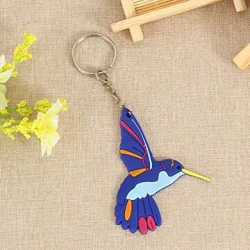 KINGFOREST Split Key Ring Kit - 50-Piece Bulk Craft Supplies