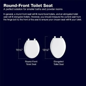 Stylish KOHLER Stonewood Round Toilet Seat for Modern Bathrooms