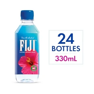 FIJI Bottled Water 330mL Pack of 24 with Electrolytes