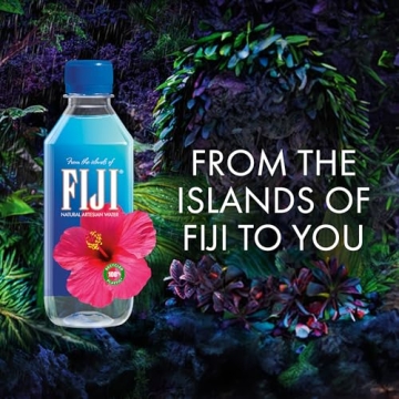 FIJI Bottled Water 330mL Pack of 24 with Electrolytes