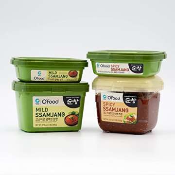 Chung Jung One O'Food Ssamjang, Korean Soybean Paste Sauce 1.1lb