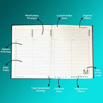 Vision Journal:Ultimate Daily Planner for action-oriented Entrepreneurs and Visionaries,leverage Fra...