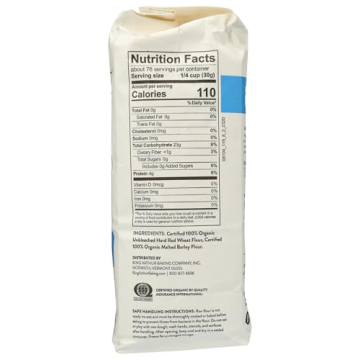 King Arthur Organic Bread Flour - Premium Quality, 5 Pounds