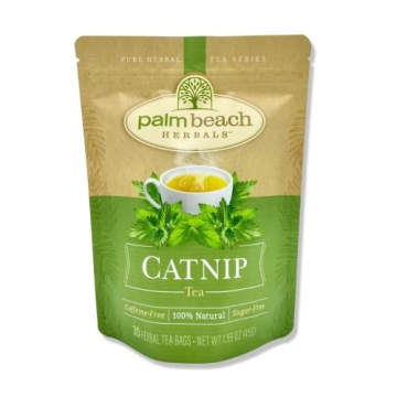 Palm Beach Herbal Catnip Tea - Calm and Comforting 30ct