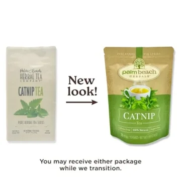 Palm Beach Herbal Catnip Tea - Calm and Comforting 30ct