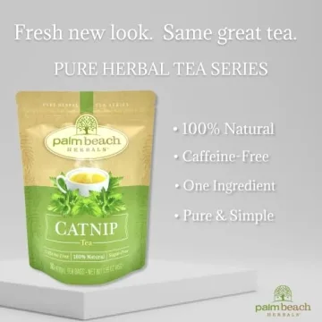Palm Beach Herbal Catnip Tea - Calm and Comforting 30ct
